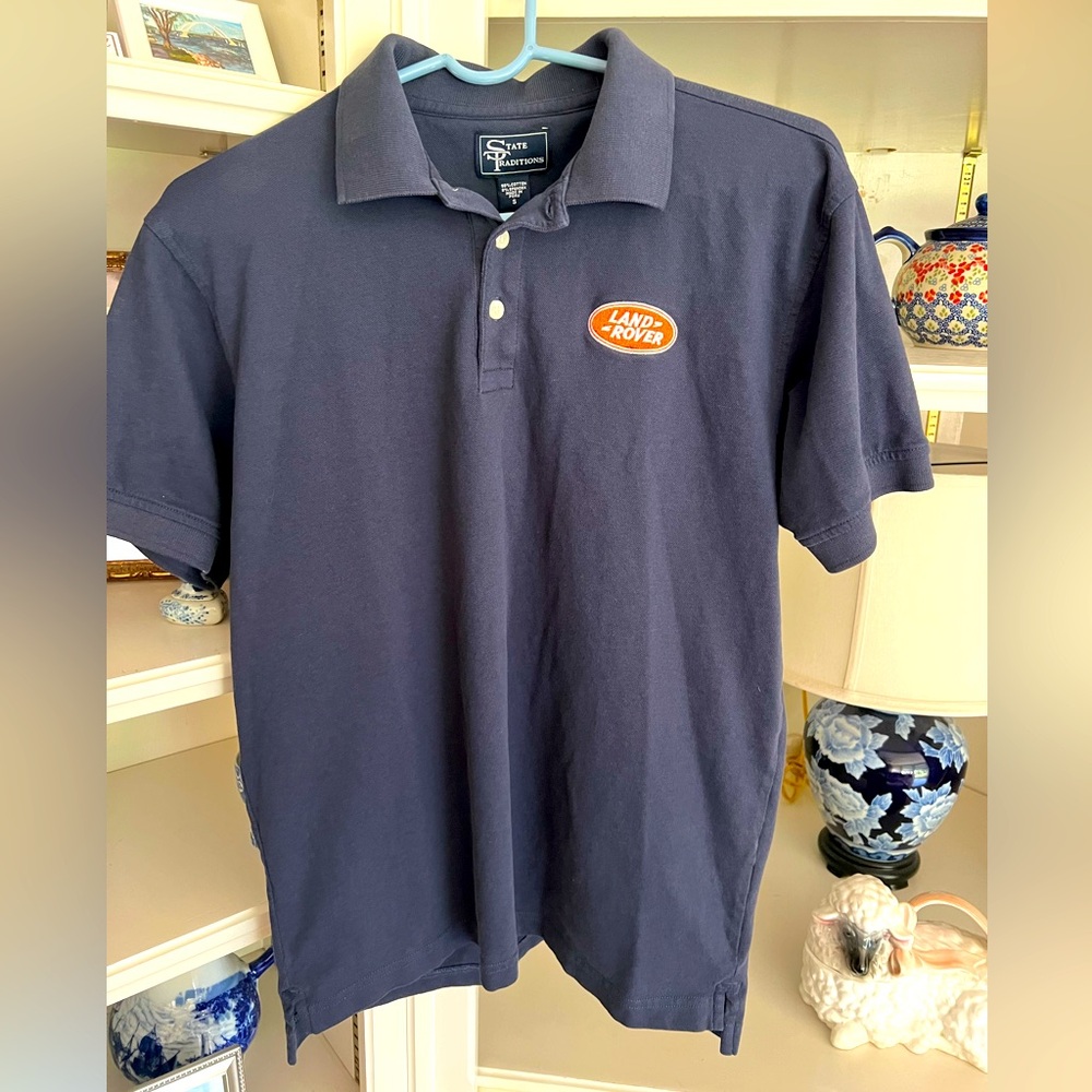 👕 BOGO weekend ale men’s shirts! Land Rover Navy Polo Shirt